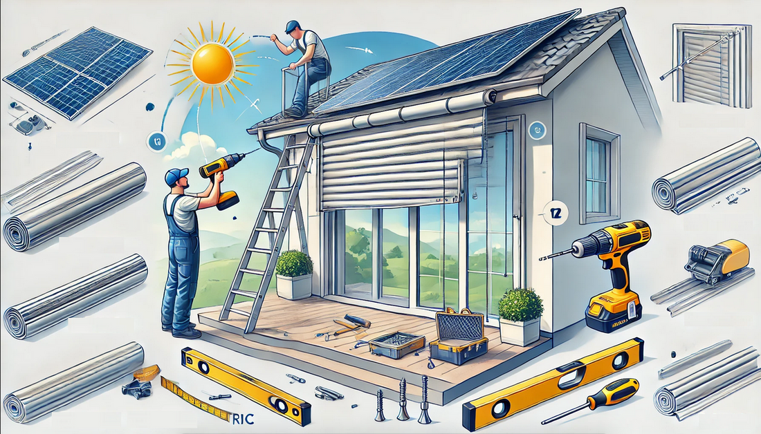 Pose sous linteau - Guide d'installation des volets roulants Dumont