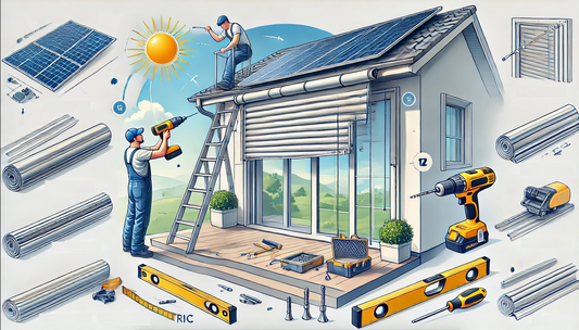 Pose sous linteau - Guide d'installation des volets roulants Dumont